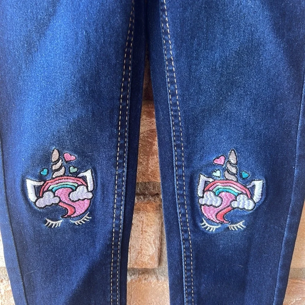 Bundle of patch jeans